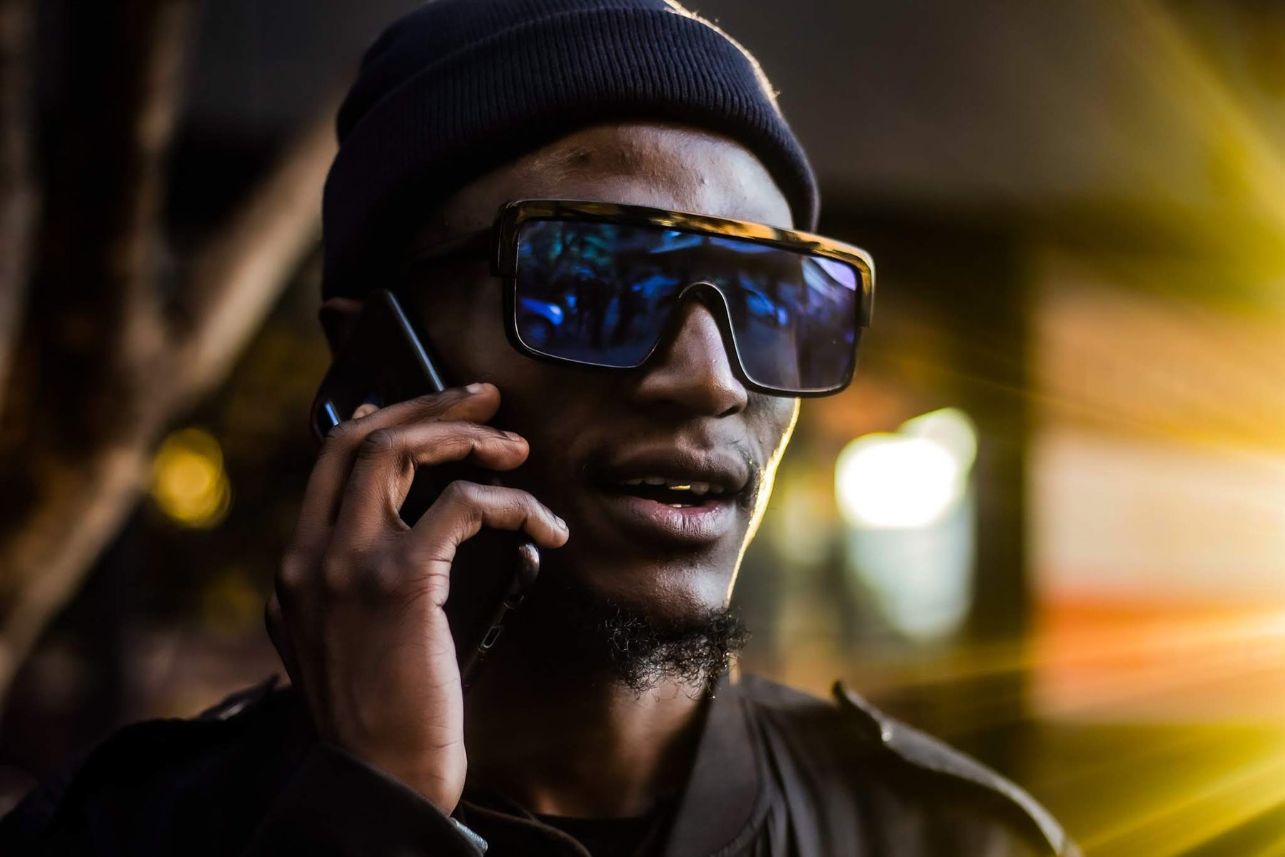 Phone Call Portrait