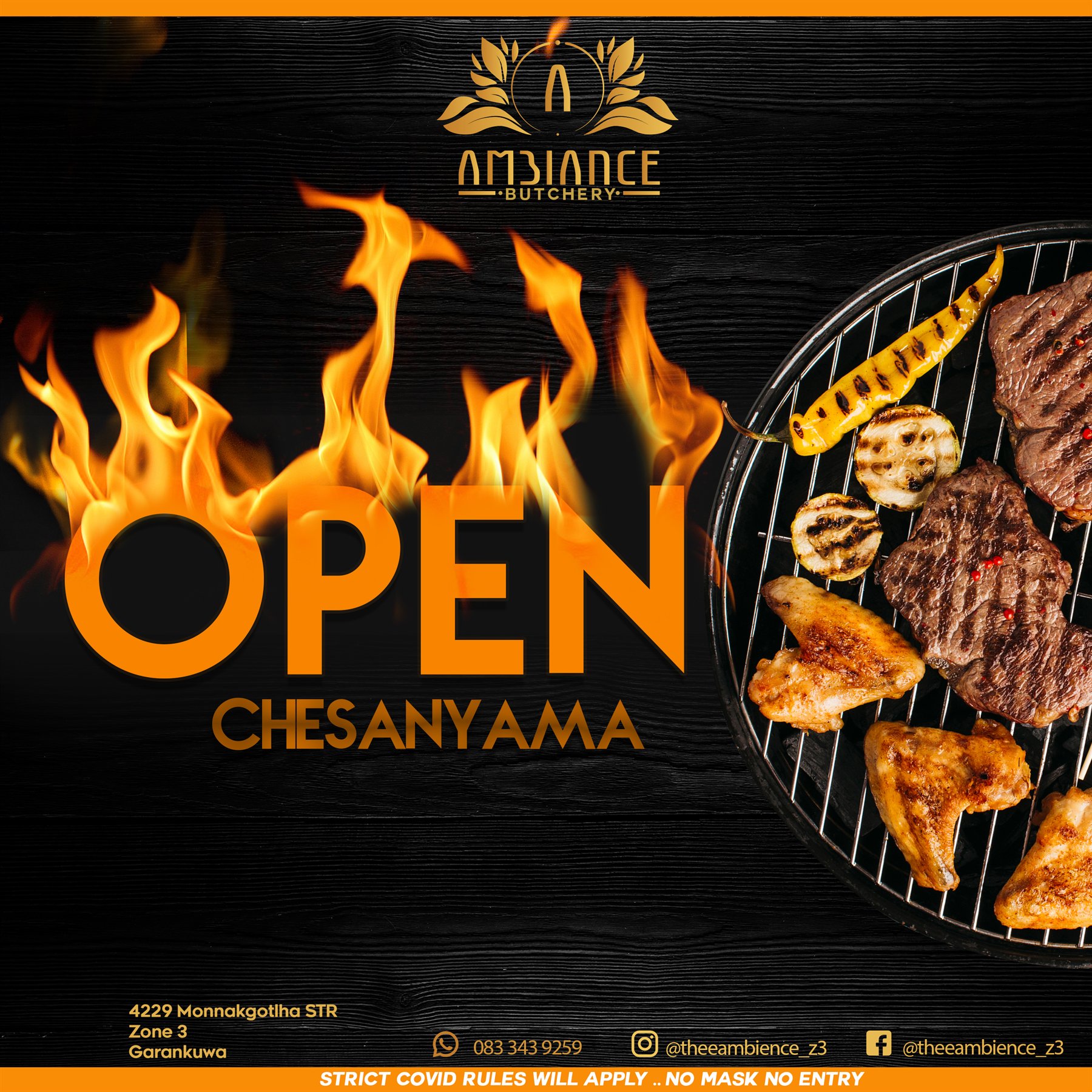 Open Chesanyama Poster